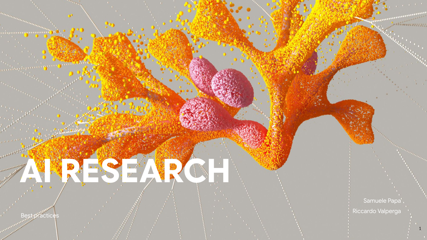 Best Practices in AI Research