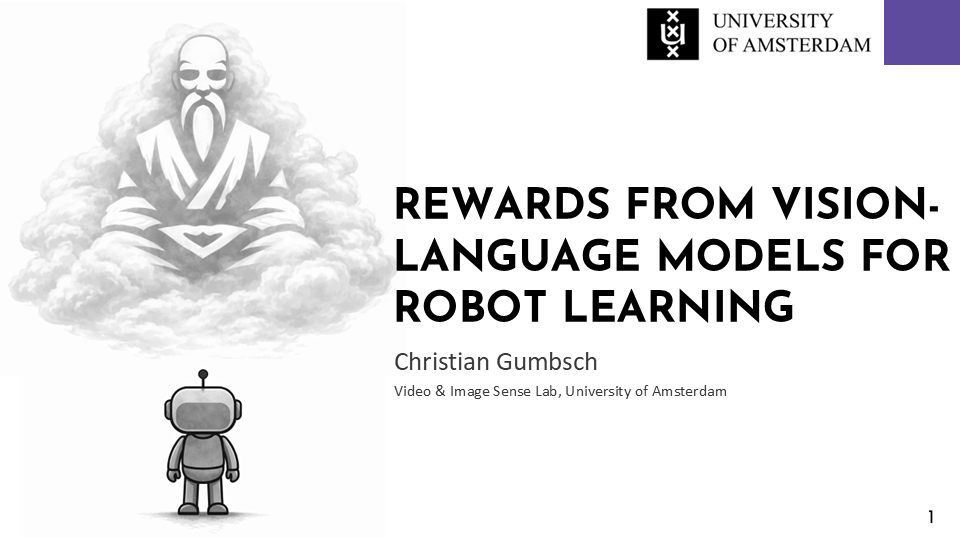 Rewards from Vision-Language Models for Robot Learning